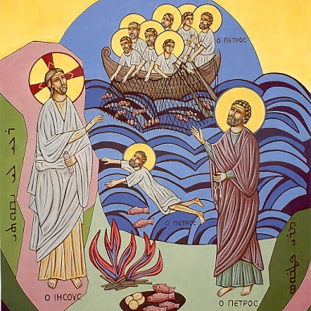 Link in bio to complete Clergy Corner as taken from the 5/4/25 bulletin:
Maybe Easter Sunday was a time of renewal in Christ, our faith was strengthened and, now, here we are in the third week of Easter and are starting to run out of steam. Let us focus on two points in this Gospel: the meal and the mission. 
The meal: We don’t know what they discussed with Jesus at that meal on the seashore. It must have reminded them of many meals they shared with Him in His earthly life, the meal on the mountainside after the multiplication of loaves, the meal at the house of Matthew with all those tax collectors, the Passover meals and, of course, that Last Supper when Jesus gave them a way. He would remain with them and then prayed for them. Now, here they were, after the Resurrection, and all that came back to them. Here was a second chance to renew their union with Christ! 
At Mass, we renew our union with Christ. Each Mass is always a second chance to remember and revive our identity as disciples. That’s what Jesus did for the apostles at the seashore. And that is what He does for us at every Mass. 
The Mission: Jesus takes Peter aside and asks the threefold question, “Do you love?” to reverse Peter’s threefold denial. A wonderful forgiveness is happening here. Peter would show that love not by mere words of love but by deeds of love by feeding the sheep and care for Christ’s flock. The task of caring for our brethren and the Church was not handed to Peter alone. 
............................
- Fr. Cosme 
#setonabsecon #setonabseconcorner #clergycorner #southjerseycatholics #dioceseofcamden #camdendiocese